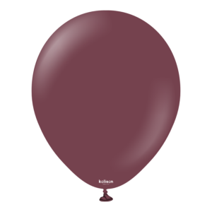 12" Standard Burgundy Latex Balloons