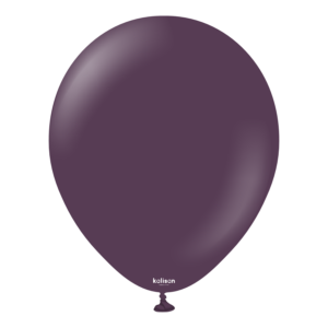 12" Standard Plum Latex Balloons